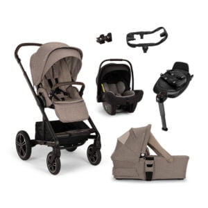 Nuna MIXX next + PIPA next Generation Travel System - Cedar